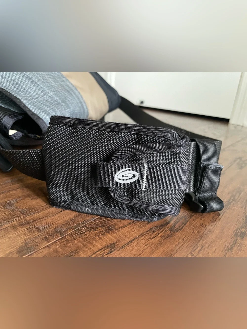 Timbuk2 Messenger Bag in Black, Tan & Gray